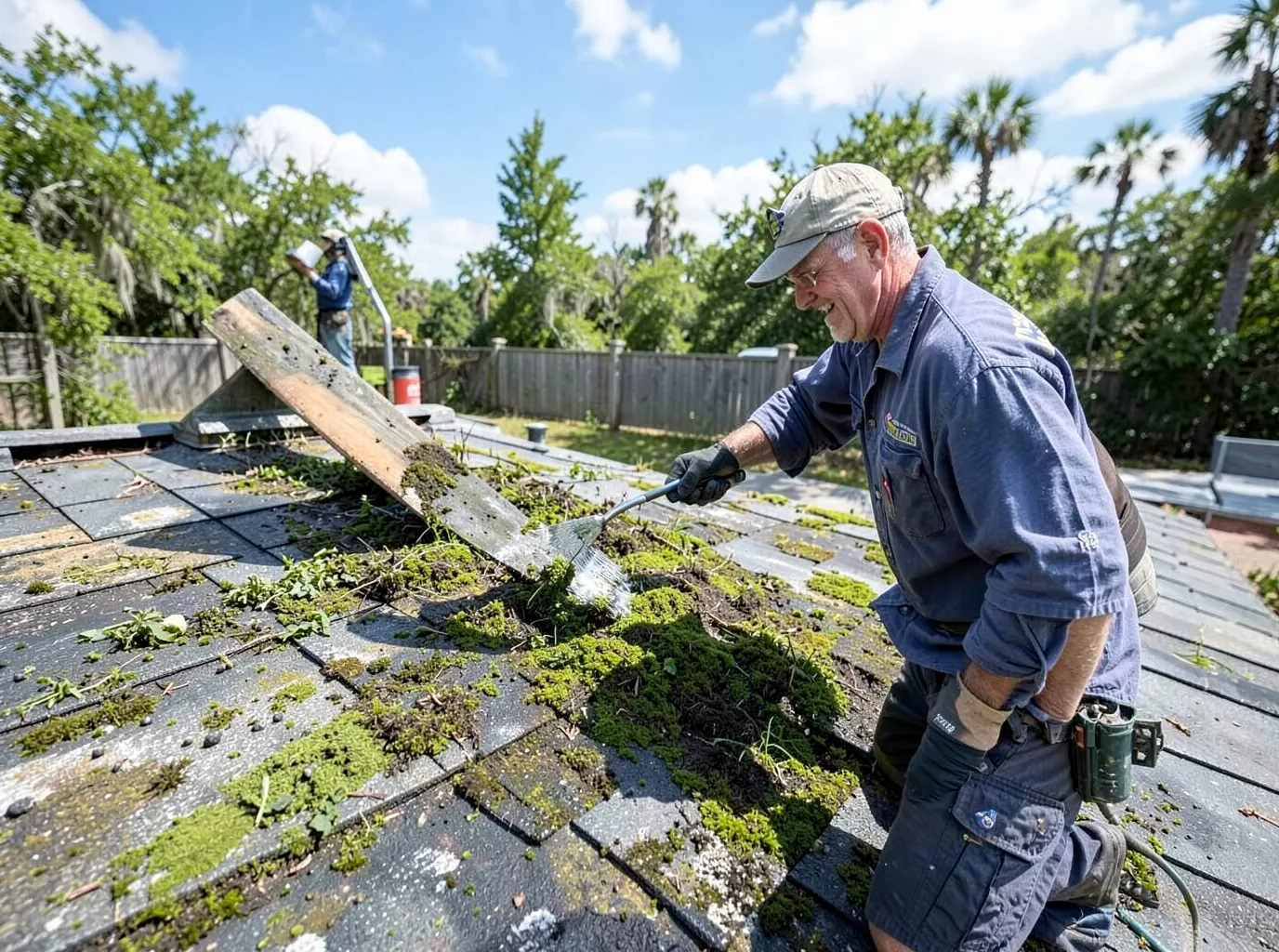Roof Moss & Algae Removal in Port Orange